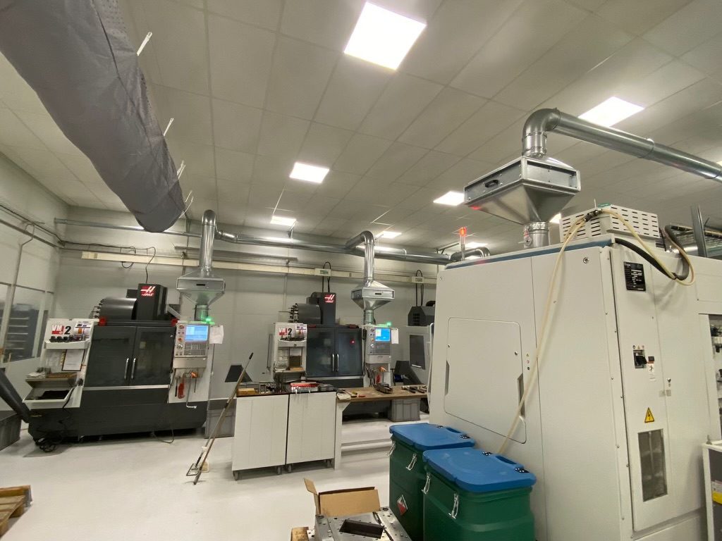 Oil mist system for machining, project photo 8
