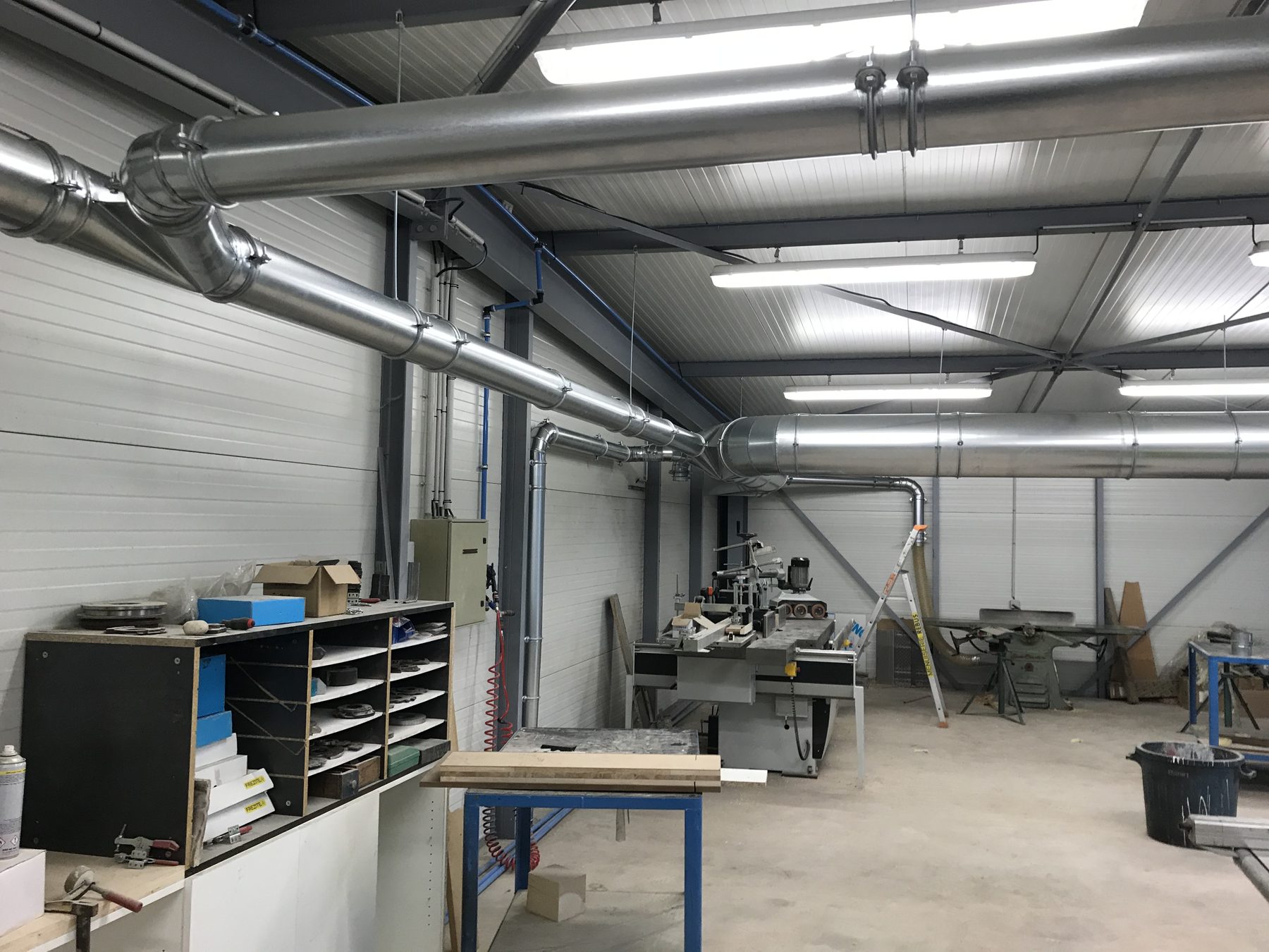 ATEX wood extraction for a wooden furniture manufacturer, project photo 8