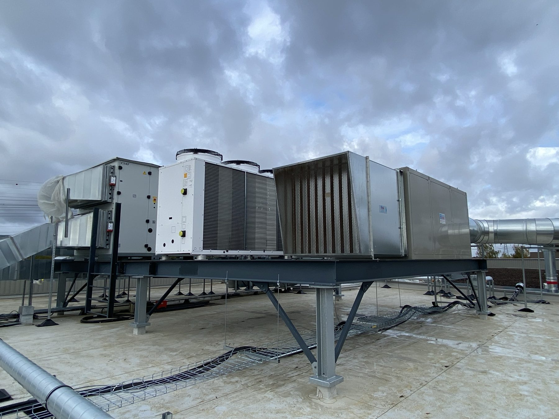 General ventilation (extraction of 3 lines / insuflation), project photo 8