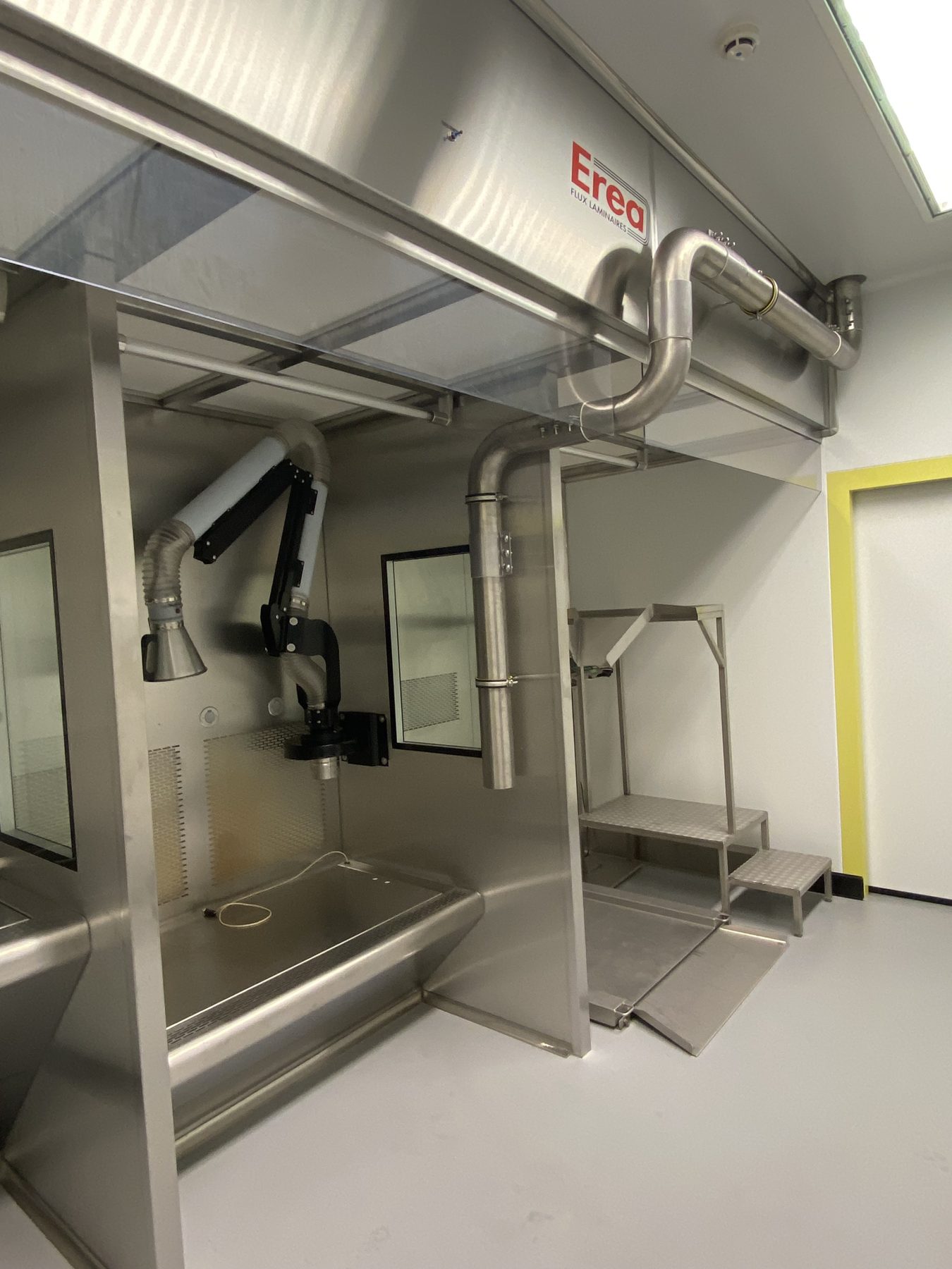 High vacuum extraction system for medical dust, project photo 9
