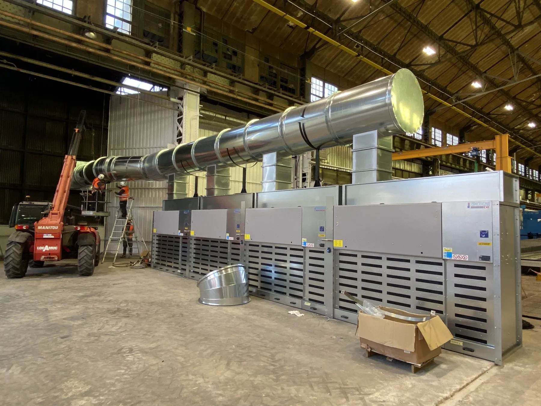 2 Retractable grinding tunnels for steel components in the nuclear sector, project photo 10