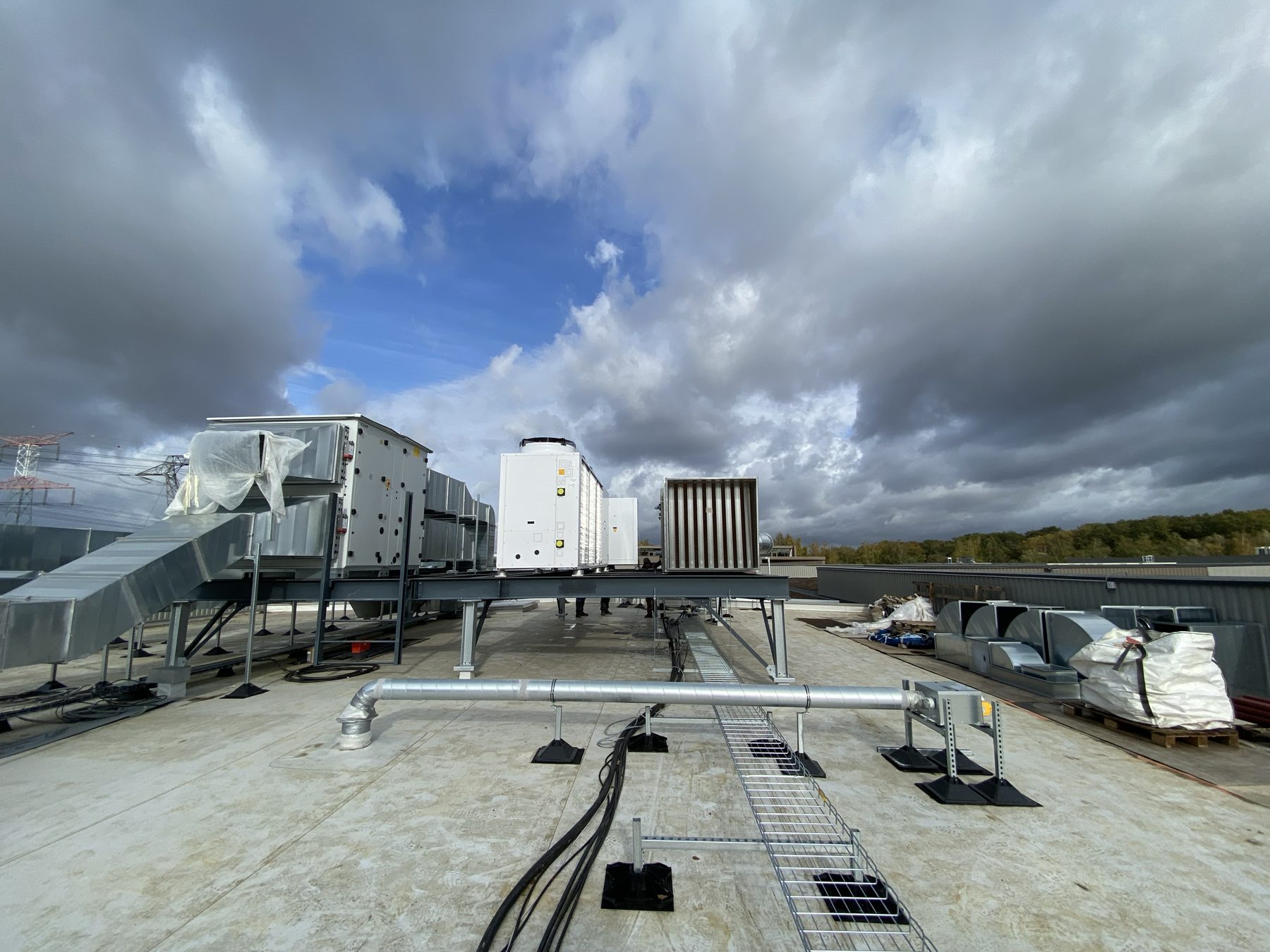General ventilation (extraction of 3 lines / insuflation), project photo 10