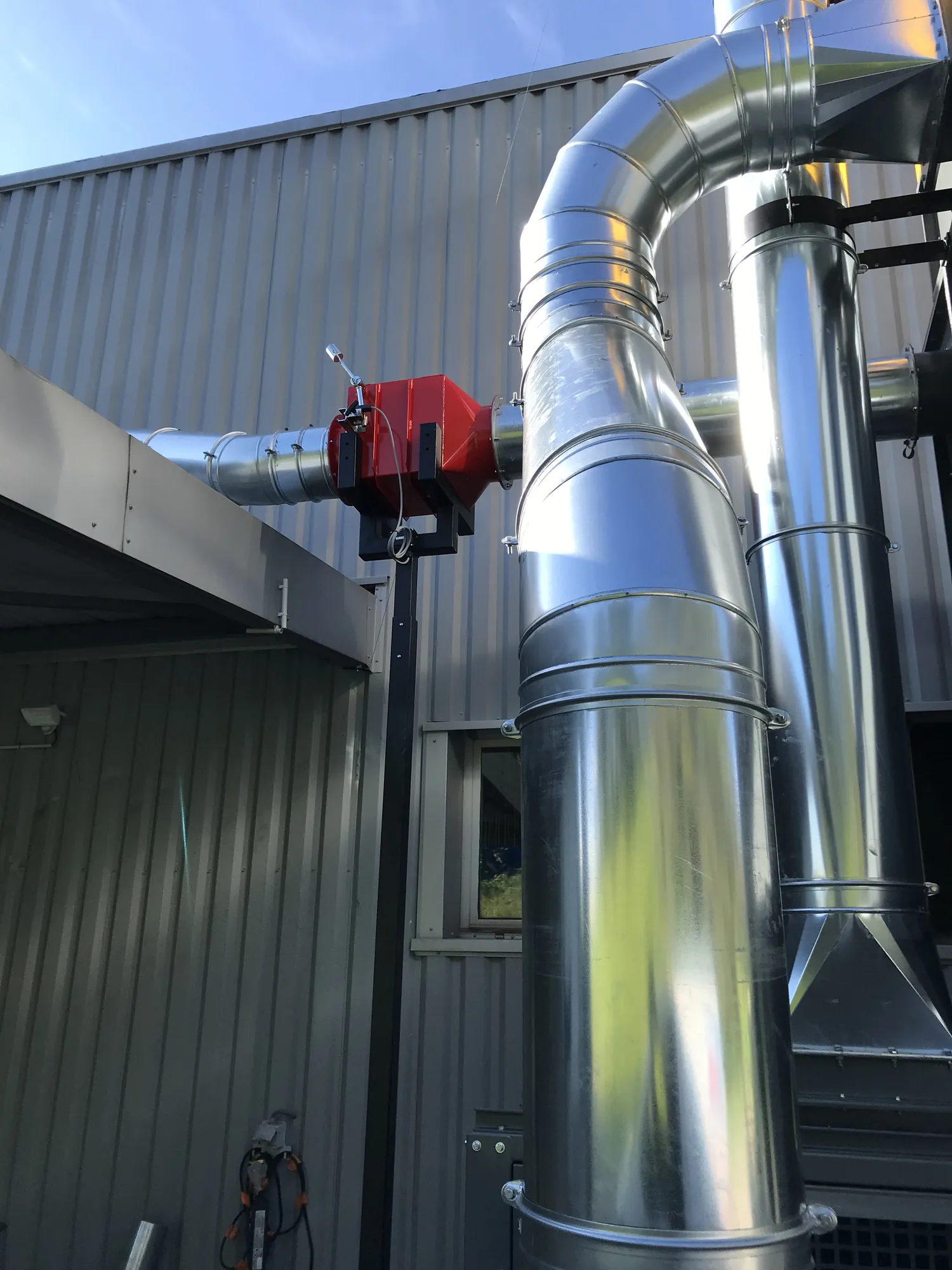 Joinery wood dust extraction, project photo 9