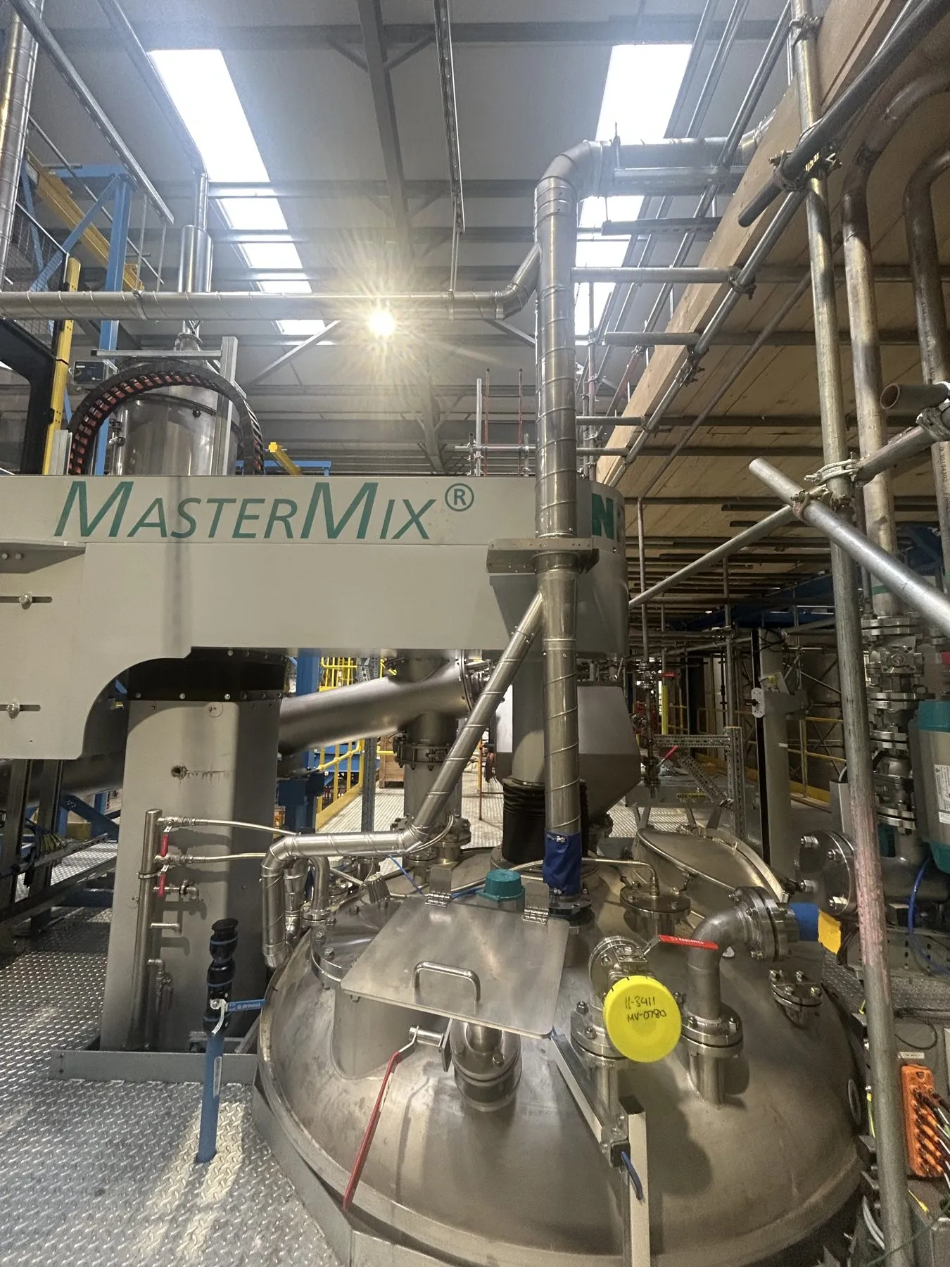 Fume extraction of fertiliser and other chemical, project photo 11