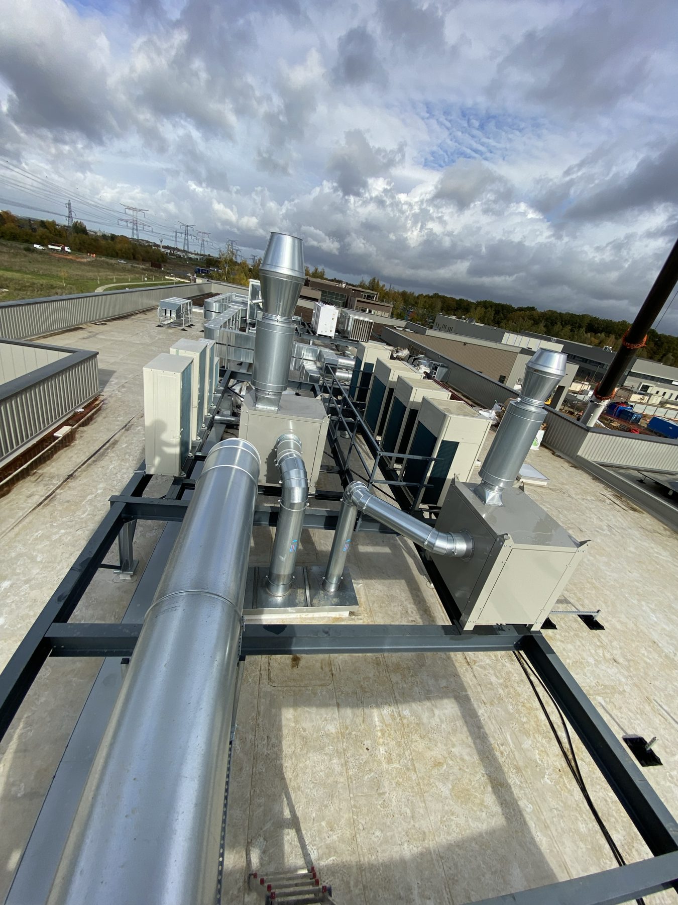 General ventilation (extraction of 3 lines / insuflation), project photo 12