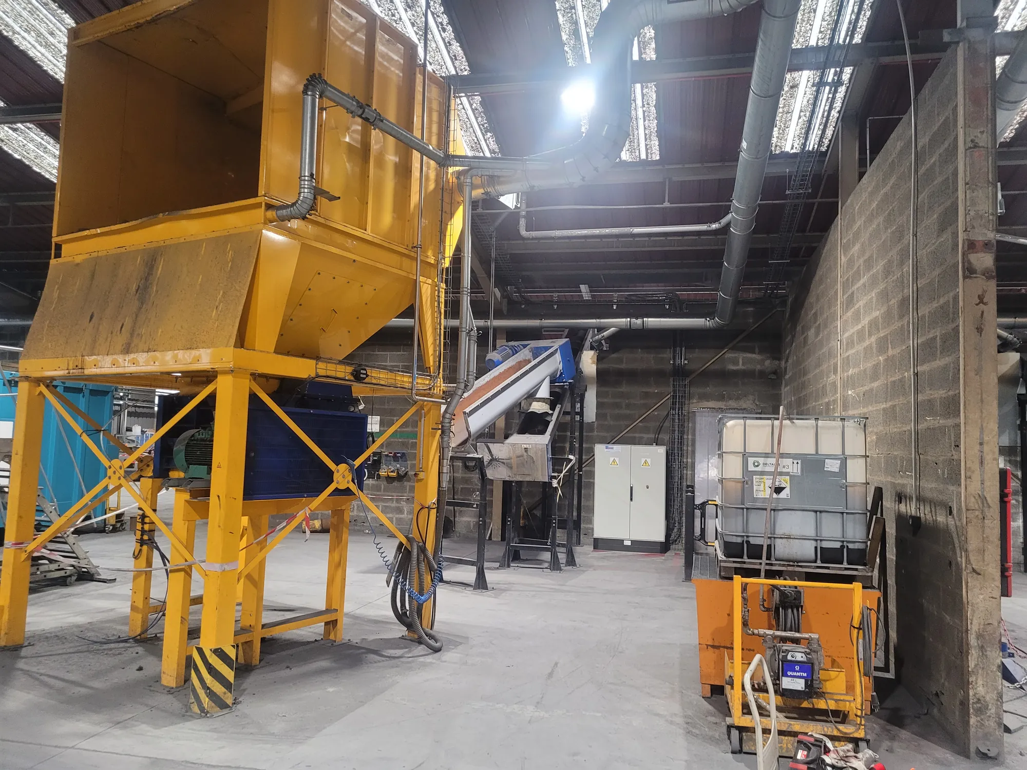 Waste dust packaging line, project photo 11