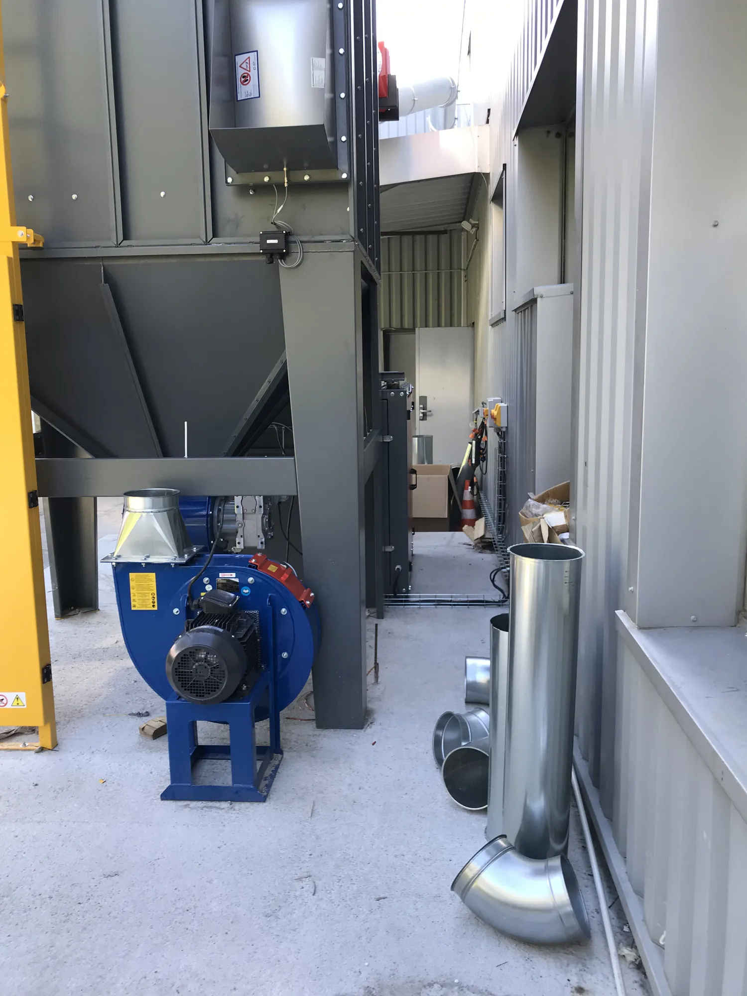 Joinery wood dust extraction, project photo 11