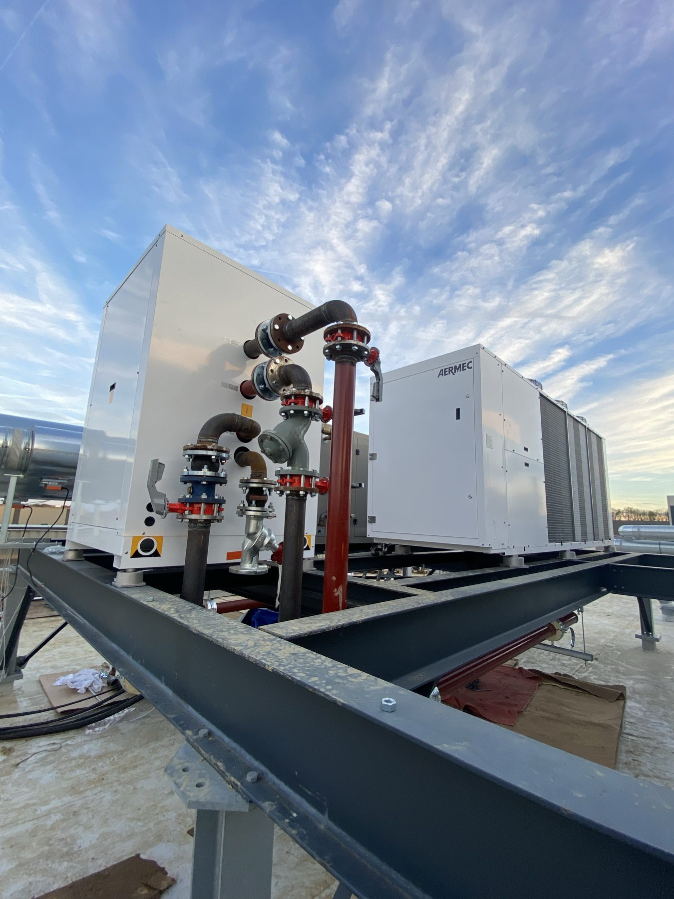 General ventilation (extraction of 3 lines / insuflation), project photo 13