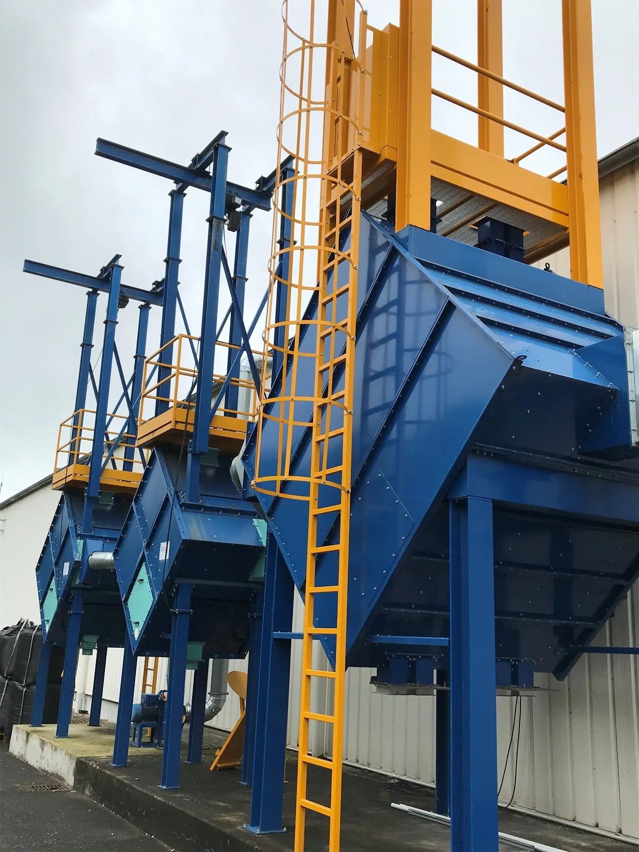 VOC absorption system for Perchloroethylene for a manufacturer of overseals for injectable pharma applications, project photo 1