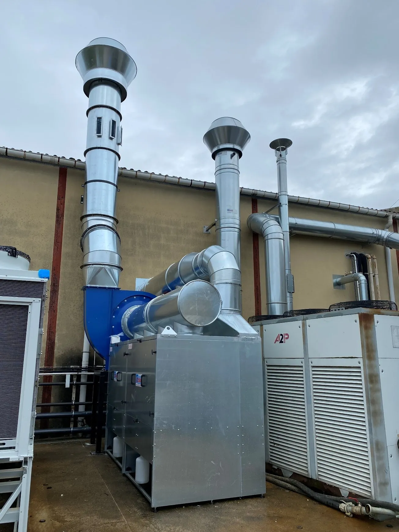 Oil mist system for machining, project photo 1