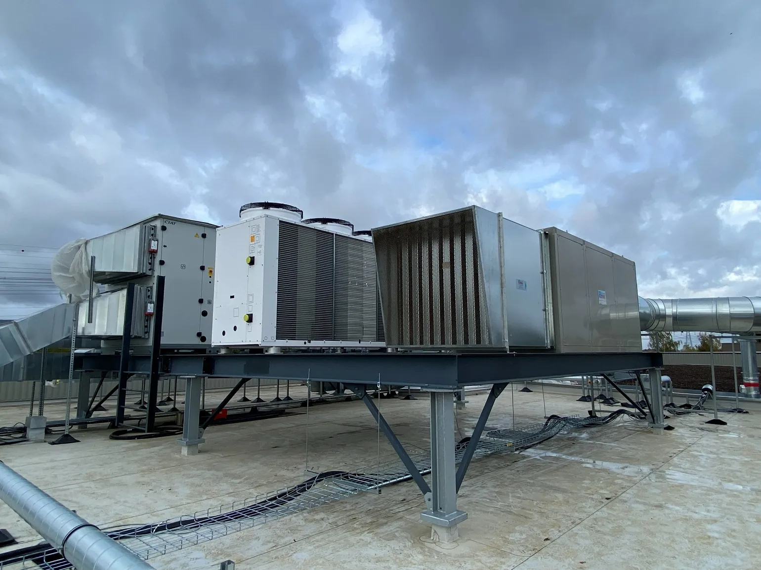 General ventilation (extraction of 3 lines / insuflation), project photo 1
