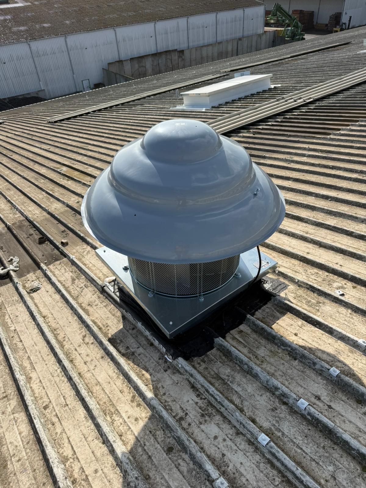 General extraction of a storage building, project photo 1