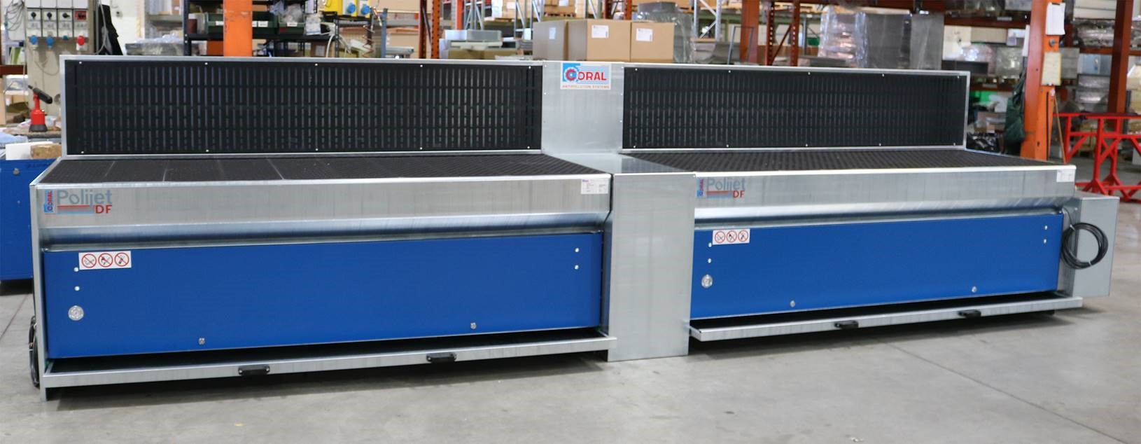 Extraction bench for a maintenance workshop, project photo 1