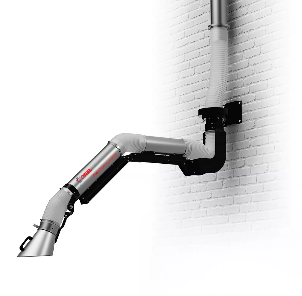 Evolution No Smoke ATEX, extraction arms
